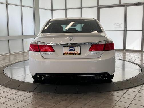 White Orchid Pearl 2014 Honda Accord Sport