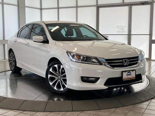 White Orchid Pearl 2014 Honda Accord Sport