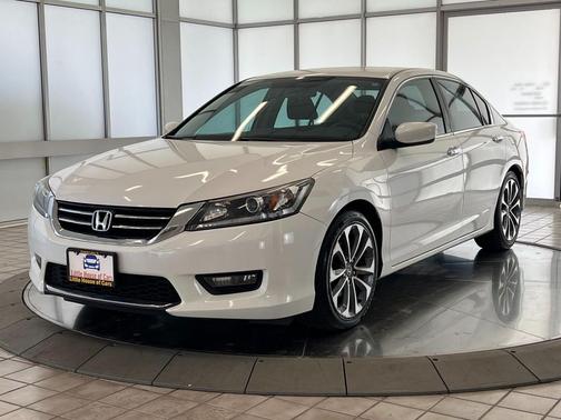 White Orchid Pearl 2014 Honda Accord Sport