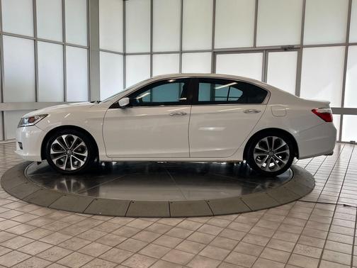 White Orchid Pearl 2014 Honda Accord Sport