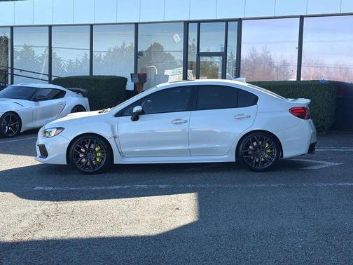 Crystal White Pearl 2018 Subaru WRX STI Limited