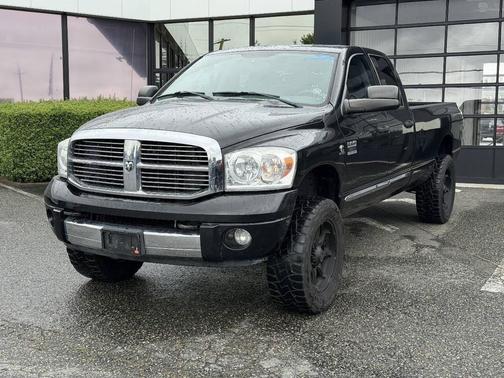 Brilliant Black Crystal Pearlcoat 2007 Dodge Ram 3500 Laramie