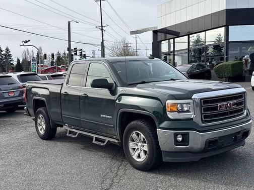 Emerald Green Metallic 2015 GMC Sierra 1500 SLE