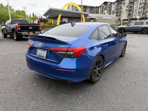 Aegean Blue Metallic 2022 Honda Civic Sport