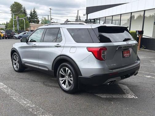 Iconic Silver Metallic 2020 Ford Explorer Platinum