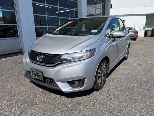 Alabaster Silver Metallic 2015 Honda Fit EX-L