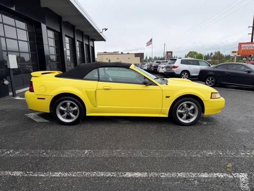Zinc Yellow Clearcoat 2002 Ford Mustang GT