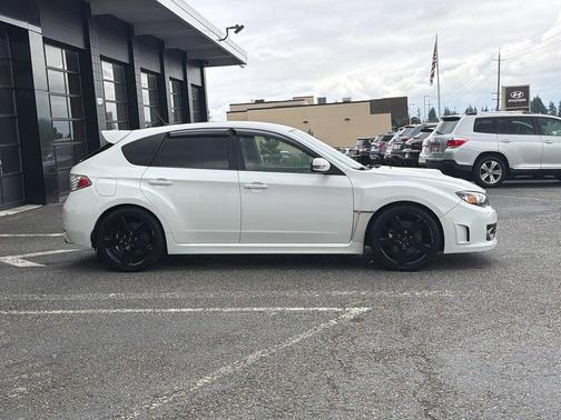 Satin White Pearl 2009 Subaru Impreza WRX Sti