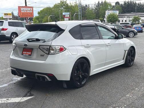 Satin White Pearl 2009 Subaru Impreza WRX Sti