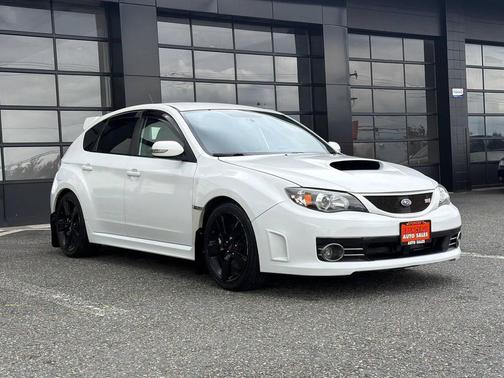 Satin White Pearl 2009 Subaru Impreza WRX Sti