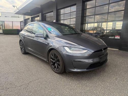 Midnight Silver Metallic 2022 Tesla Model X Plaid Tri Motor All-Wheel Drive