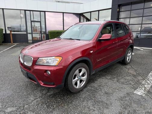 Vermilion Red Metallic 2011 BMW X3 xDrive28i