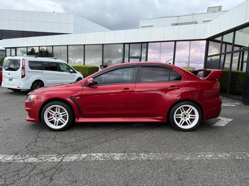 Rally Red w/ Black Roof 2015 Mitsubishi Lancer Evolution Final Edition