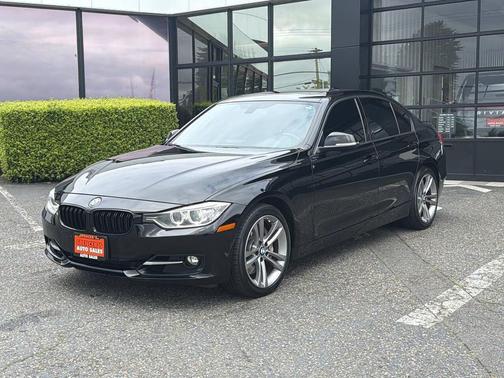 Jet Black 2014 BMW 335 335i xDrive AWD 4dr Sedan