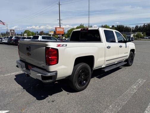 White Diamond Tricoat 2015 Chevrolet Silverado 1500 LTZ