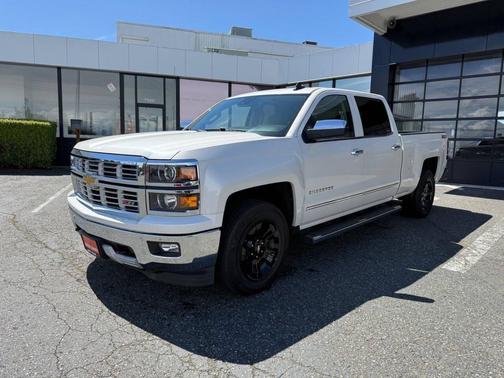 White Diamond Tricoat 2015 Chevrolet Silverado 1500 LTZ