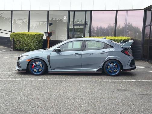 Sonic Gray Pearl 2019 Honda Civic Type R Touring