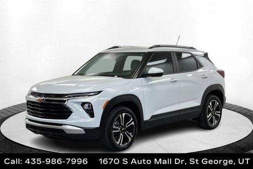 Summit White 2025 Chevrolet Trailblazer LT