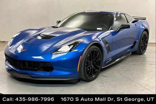 Elkhart Lake Blue Metallic 2019 Chevrolet Corvette Grand Sport