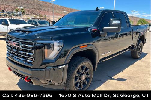 Onyx Black 2025 GMC Sierra 2500 AT4