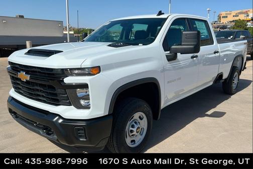 Summit White 2026 Chevrolet Silverado 2500 WT