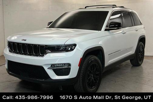 Bright White Clearcoat 2022 Jeep Grand Cherokee Limited