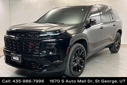 Mosaic Black Metallic 2024 Chevrolet Traverse RS