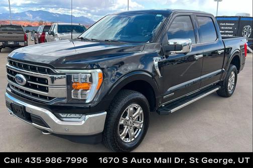 AGATE BLACK METALLIC 2023 Ford F-150 Lariat