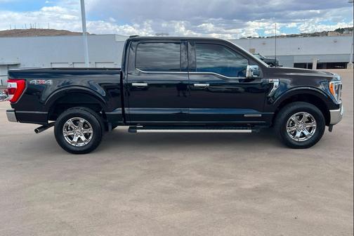AGATE BLACK METALLIC 2023 Ford F-150 Lariat