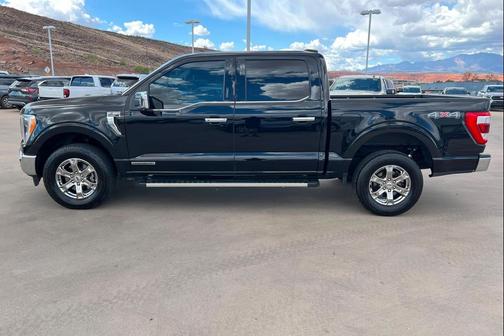 AGATE BLACK METALLIC 2023 Ford F-150 Lariat