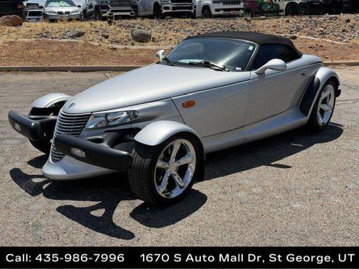 Silver 2001 Plymouth Prowler 2dr Roadster
