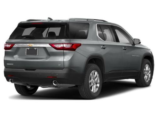 Satin Steel Metallic 2018 Chevrolet Traverse LT Cloth