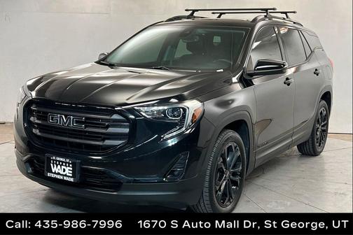 Ebony Twilight Metallic 2019 GMC Terrain SLT