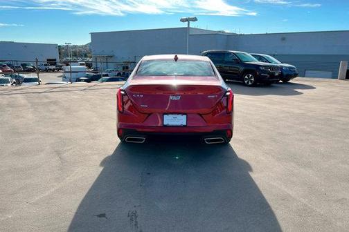 Radiant Red Tintcoat 2025 Cadillac CT4 Premium Luxury RWD