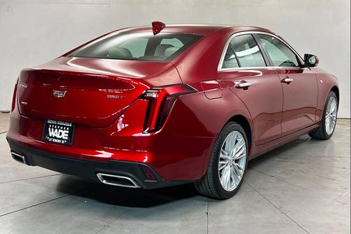 Radiant Red Tintcoat 2025 Cadillac CT4 Premium Luxury RWD