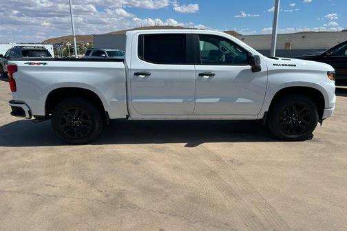 Summit White 2026 Chevrolet Silverado 1500 Custom