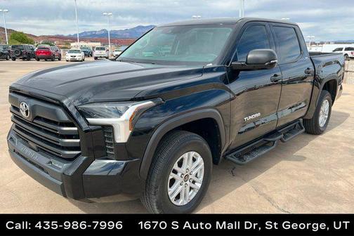Midnight Black Metallic 2023 Toyota Tundra SR5