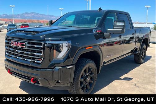 Onyx Black 2025 GMC Sierra 2500 AT4