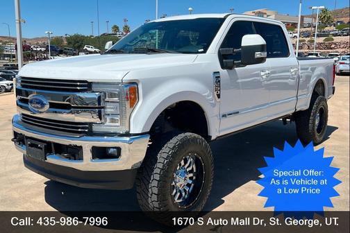 OXFORD WHITE 2018 Ford F-250 Lariat