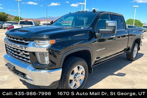 Black 2020 Chevrolet Silverado 3500 LTZ