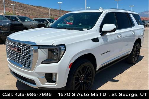 Summit White 2024 GMC Yukon Denali