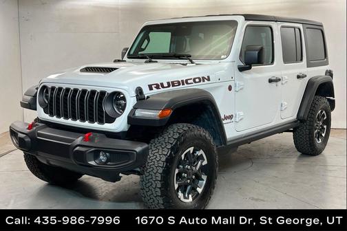 Bright White Clearcoat 2026 Jeep Wrangler Rubicon