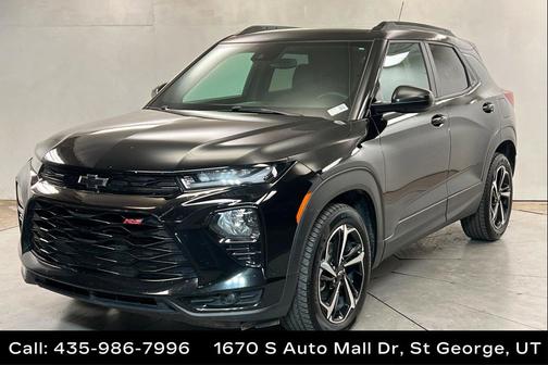 Mosaic Black Metallic 2022 Chevrolet Trailblazer RS