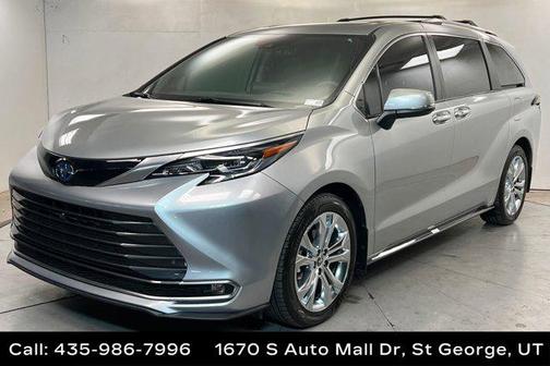 Celestial Silver Metallic 2024 Toyota Sienna Platinum