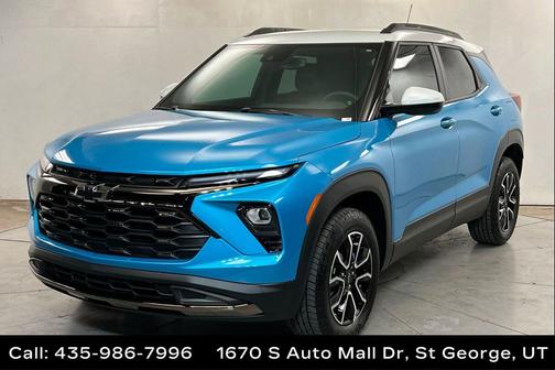 Marina Blue Metallic 2025 Chevrolet Trailblazer ACTIV