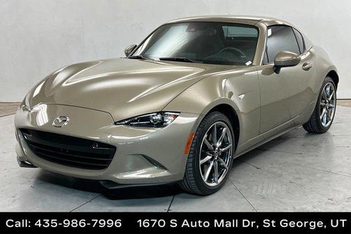 Zircon Sand Metallic 2023 Mazda MX-5 Miata RF Grand Touring