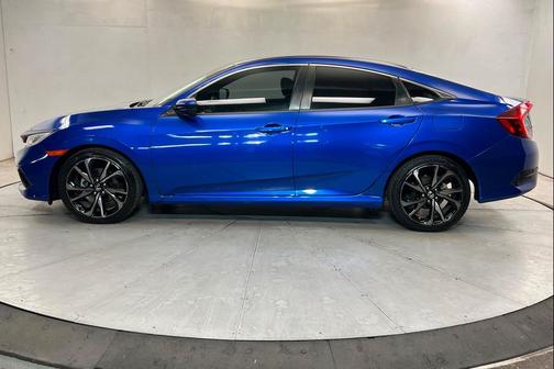 Aegean Blue Metallic 2019 Honda Civic Sport