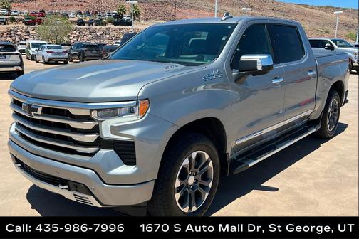 Sterling Gray Metallic 2024 Chevrolet Silverado 1500 High Country