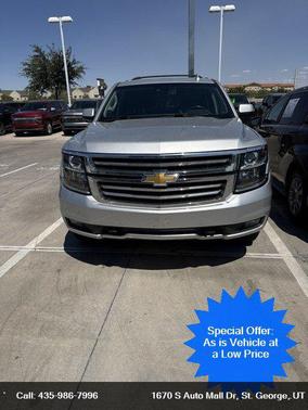 Silver Ice Metallic 2017 Chevrolet Suburban LT