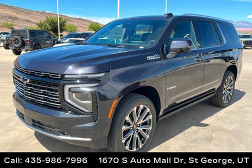 Dark Ash Metallic 2026 Chevrolet Tahoe 4WD High Country